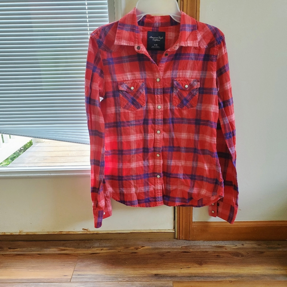 American Eagle Women's Flannel